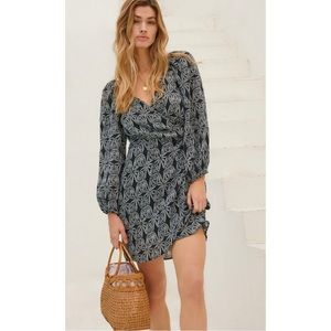 ANTHROPOLOGIE Cotton Wrap Dress